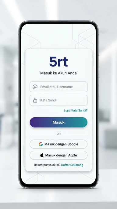 Masuk Akun 5rt untuk Pengguna Android Indonesia