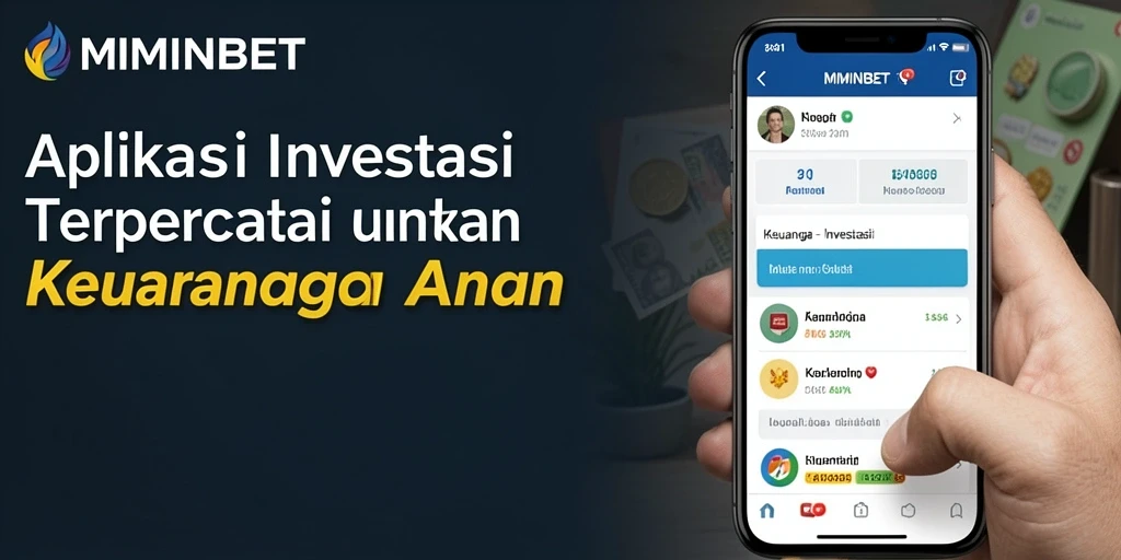 Antarmuka aplikasi MIMINBET yang menarik dan mudah digunakan.